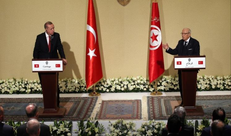 خلال زيارة أردوغان: تونس وتركيا تؤكدان على تطابق المواقف في القضايا الدولية والعربية..وتدعمان التعاون الثنائي