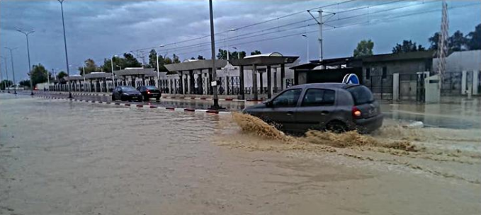 أمطار طوفانية في كامل مدن ولاية منوبة