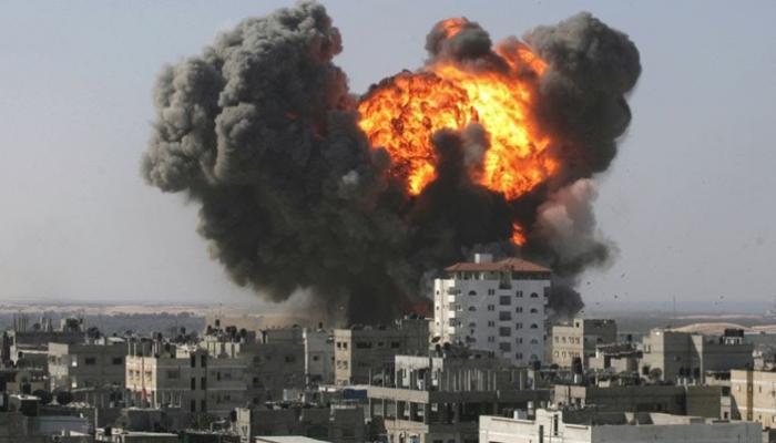 انفجار ضخم في محيط العاصمة السورية دمشق
