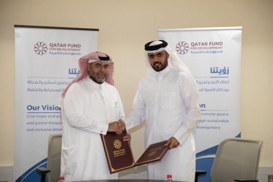 صندوق قطر للتنمية وقطر الخيرية يوقعان اتفاقا لدعم الأوضاع الإنسانية في سوريا