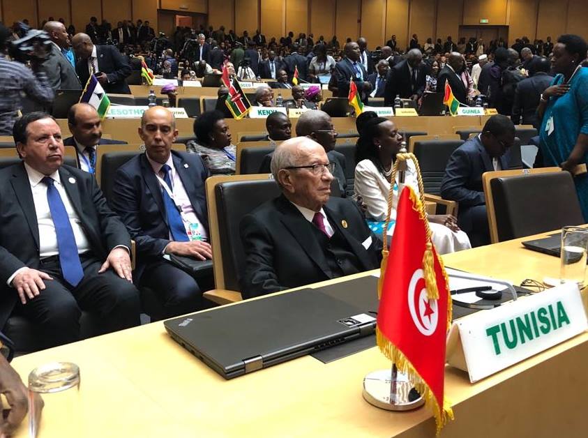 قمة أديس أبابا: السبسي يشدّد على دور مجلس السلم والأمن للاتحاد الإفريقي
