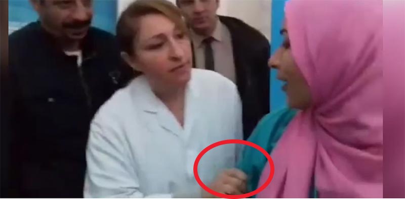 (بالفيديو) ممرضة تشكو للوالي من مشاكل بالمستشفى...