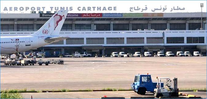 حالة تأهب قصوى واجراءات امنية وقائية مشددة بمطار تونس قرطاج