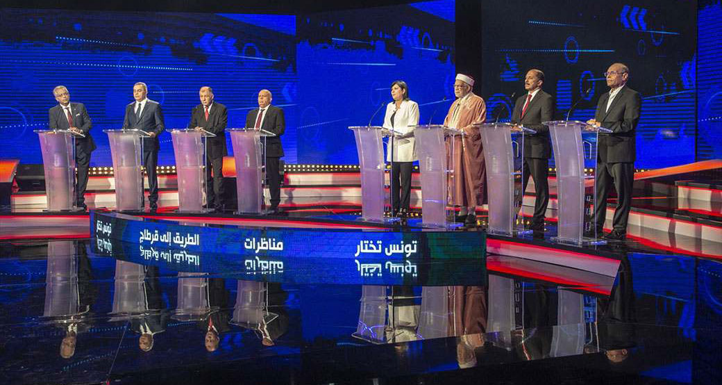 المناظرة الرئاسية: 4 مترشحين نالوا رضاء غالبية التونسيين!!