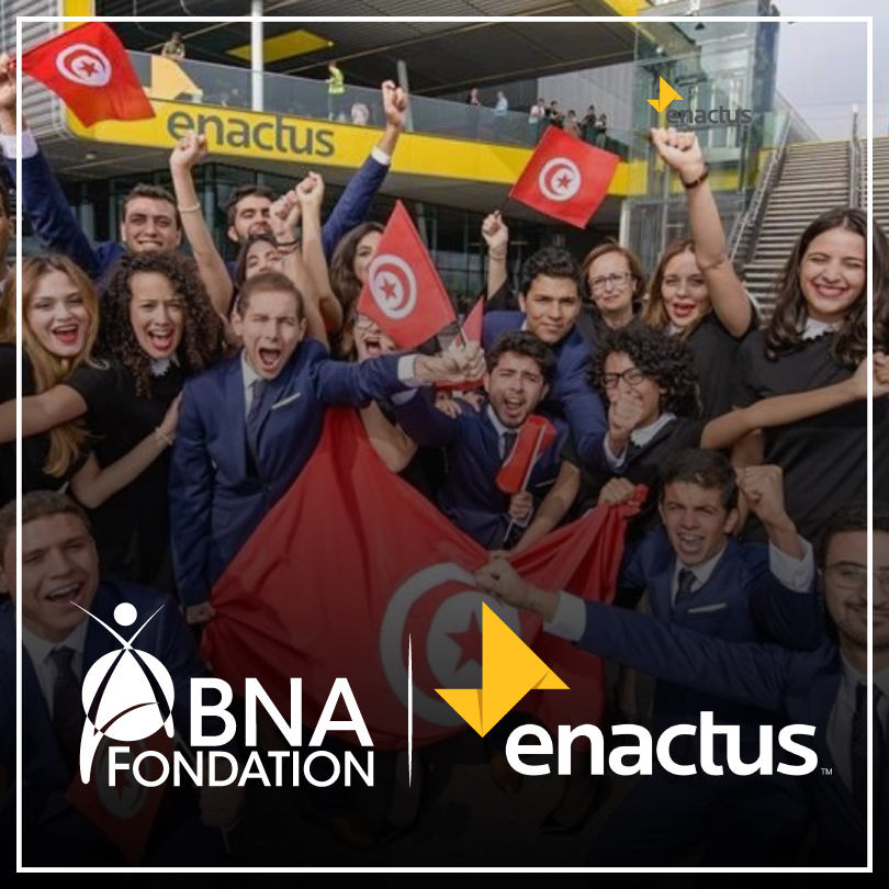 La Fondation BNA accompagne le Club Enactus IHEC Carthage à l’occasion de sa participation à Enactus World Cup 2019