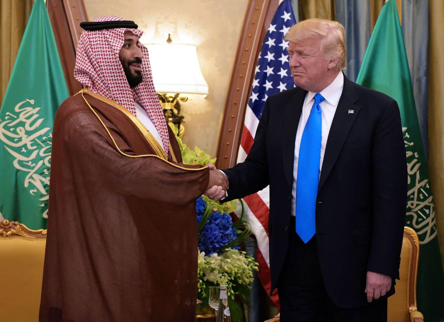 دونالد ترامب: السعودية أنفقت 400 مليار دولار على بلادنا.. وهي حليف رائع!!