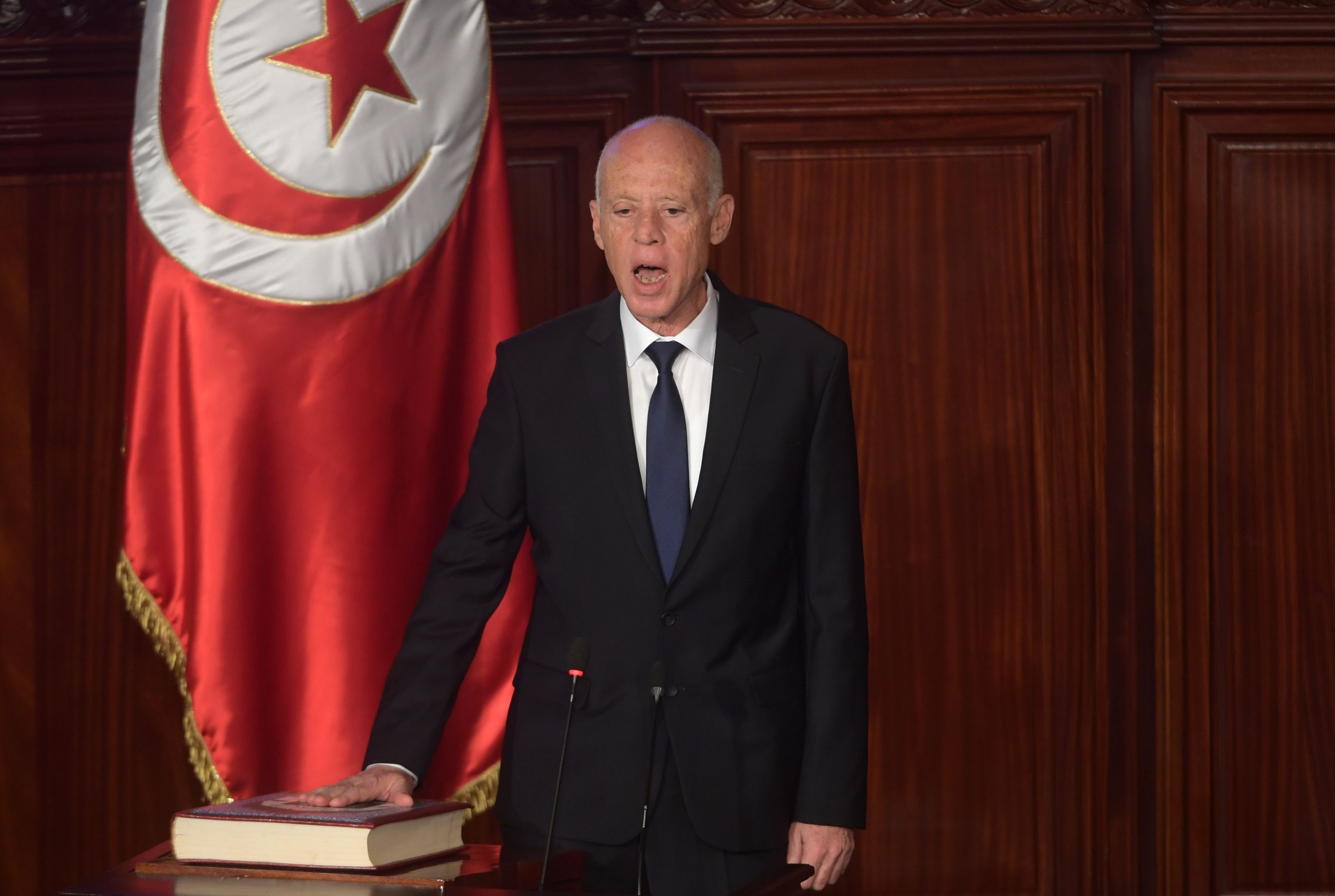 رئيس الجمهورية يتوجه بكلمة إلى الشعب التونسي