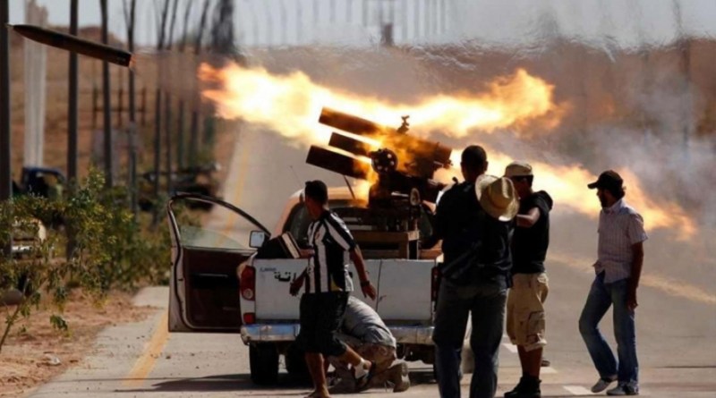 طرابلس: اشتباكات عنيفة بين الجيش الليبي وقوات الوفاق