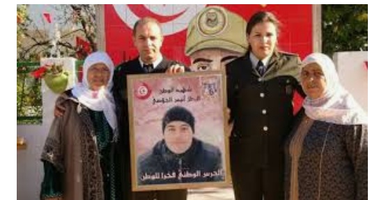 القيروان: إحياء الذكرى السابعة لإستشهاد الملازم في الحرس الوطني أنيس الجلاصي