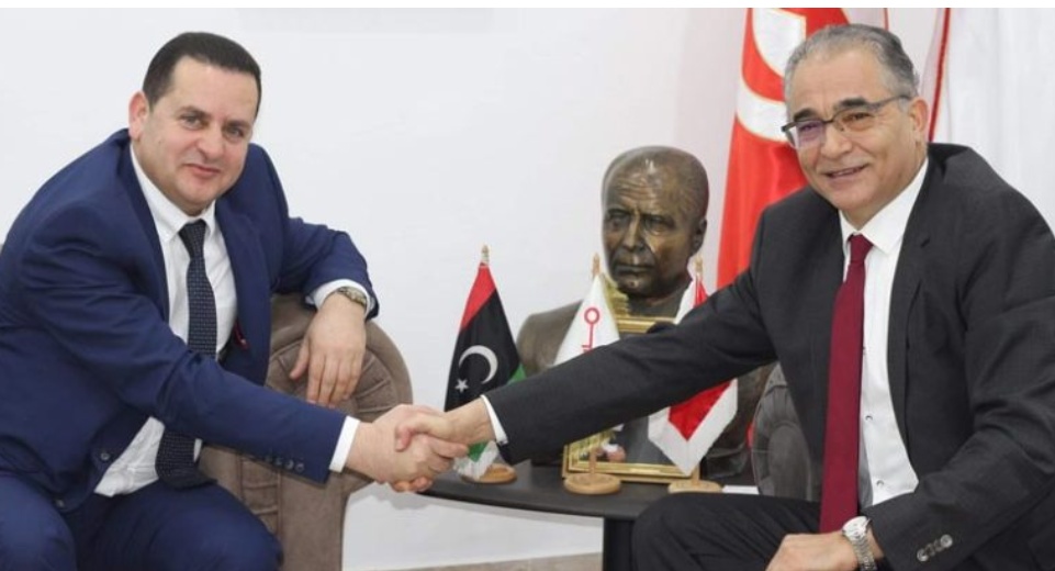 محسن مرزوق يلتقي وزير الخارجيّة والتعاون الدولي بالحكومة اللّيبية المؤقتة