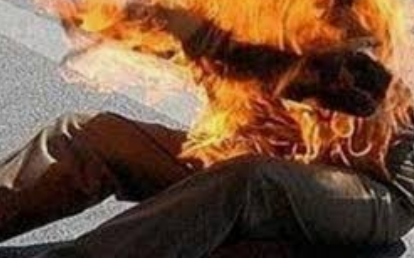 القصرين: مواطن يضرم النار في نفسه داخل المحكمة