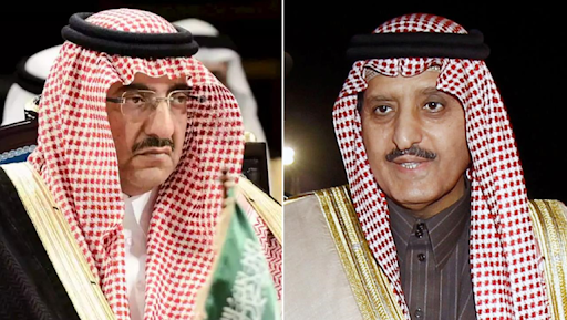 اعتقال الأمير محمد بن نايف وشقيق العاهل السعودي
