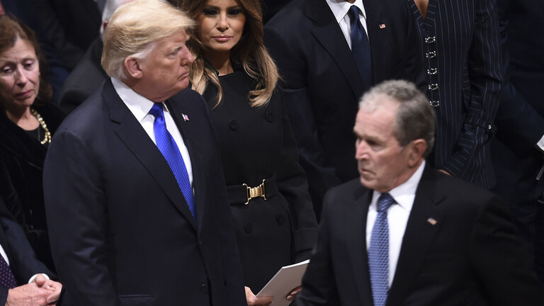 ترامب يهاجم بوش الإبن: غزو العراق كان أسوأ قرار في تاريخ أمريكا