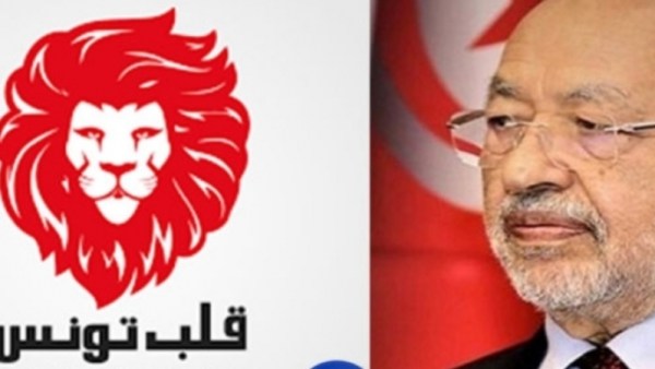 بسبب الغنوشي: انقسامات واستقالات في حزب قلب تونس!!