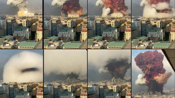 مرعب: فيديوهات جديدة للحظة انفجار بيروت