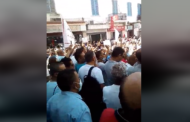 (بالفيديو) - بطحاء محمد علي: نقابيون يحتجون ويرفضون 