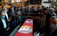وصول جثمان بوعلي المباركي إلى مطار تونس قرطاج
