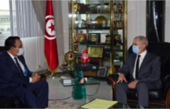وزير الدفاع الوطني يستقبل سفير دولة قطر بتونس