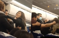 بالفيديو: شجار عنيف بين النساء على متن طائرة تونيسار !!