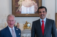 ولي العهد البريطاني يستقبل أمير دولة قطر