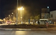 غاز مسيل للدموع ومناوشات بين وحدات أمنية ومحتجين في مدينة مرناق..