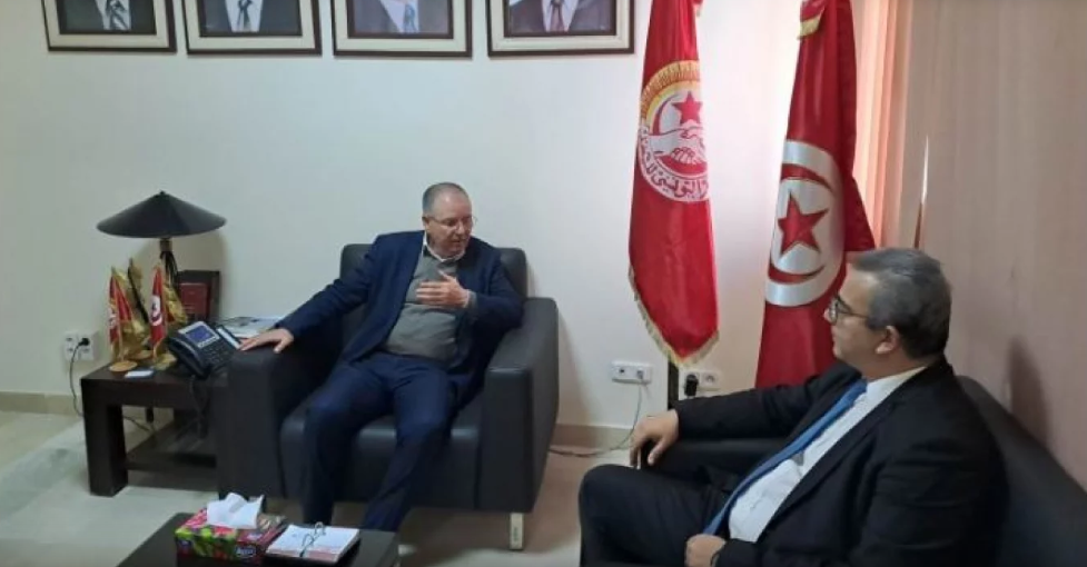 اتفاق بين الطبوبي وعميد المحامين على التشاور والتنسيق من أجل انقاذ تونس !!