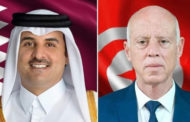 سعيّد يشكر أمير قطر على استعداد بلاده للوقوف إلى جانب تونس