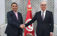 وزير الخارجية يلتقي القائم بأعمال سفارة ليبيا بتونس