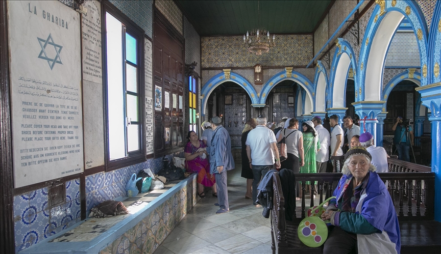 حج اليهود الى تونس: انطلاق زيارة معبد الغريبة